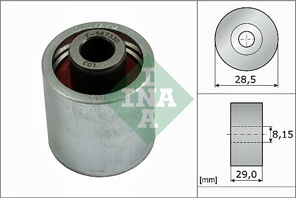 INA 532 0310 10 - Galoppino / Guidacinghia, Cinghia dentata autozon.pro