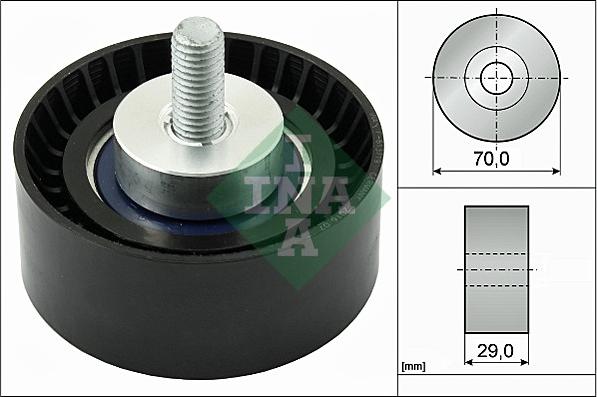 INA 532 0298 10 - Galoppino / Guidacinghia, Cinghia Poly-V autozon.pro