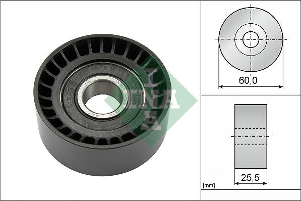 INA 532 0243 10 - Galoppino / Guidacinghia, Cinghia Poly-V autozon.pro