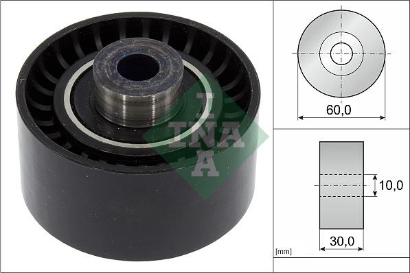 INA 532 0289 10 - Galoppino / Guidacinghia, Cinghia dentata autozon.pro