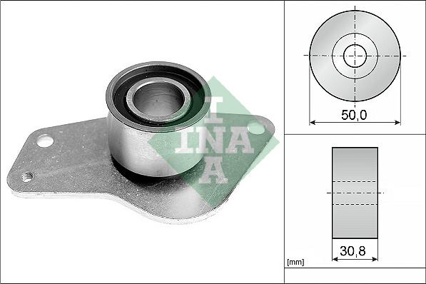 INA 532 0238 10 - Galoppino / Guidacinghia, Cinghia dentata autozon.pro