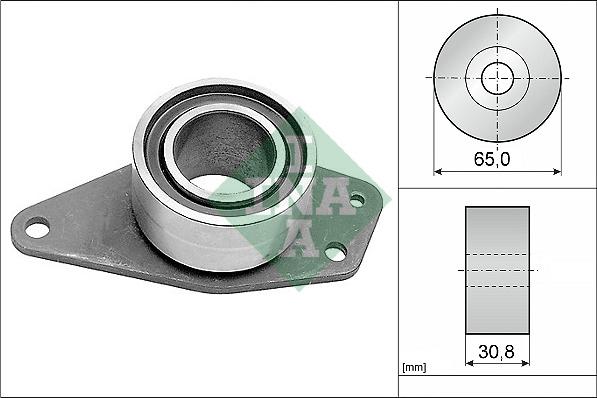 INA 532 0222 10 - Galoppino / Guidacinghia, Cinghia dentata autozon.pro