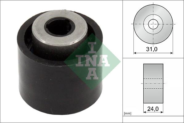 INA 532 0750 10 - Galoppino / Guidacinghia, Cinghia dentata autozon.pro