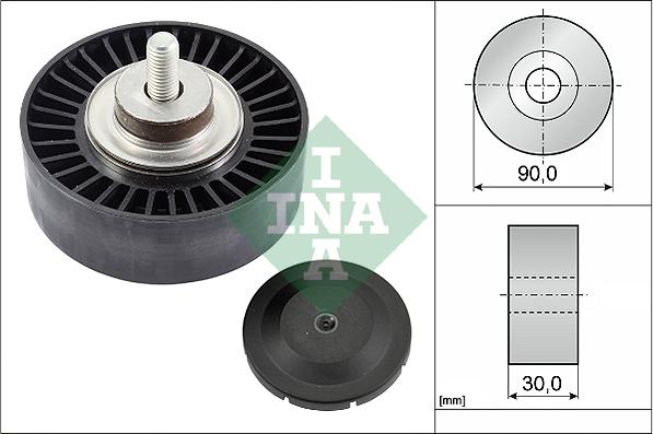 INA 532 0752 10 - Galoppino / Guidacinghia, Cinghia Poly-V autozon.pro