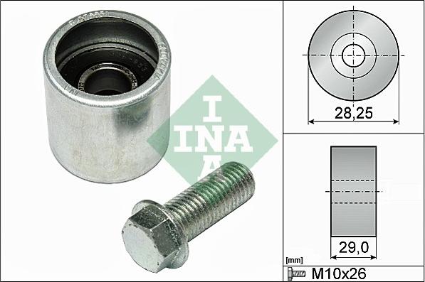 INA 532 0714 10 - Galoppino / Guidacinghia, Cinghia dentata autozon.pro