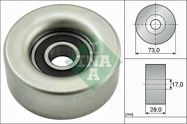 INA 532 0783 10 - Galoppino / Guidacinghia, Cinghia Poly-V autozon.pro