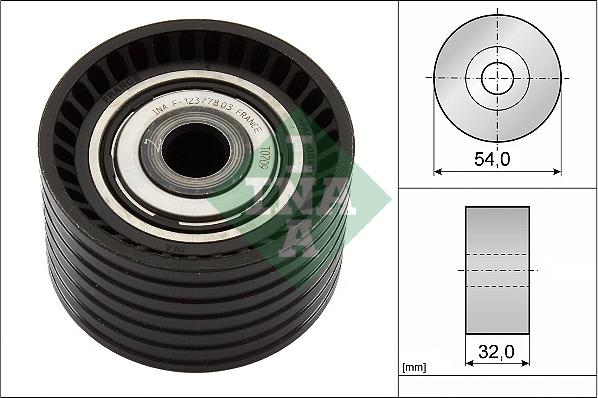 INA 532 0774 10 - Galoppino / Guidacinghia, Cinghia dentata autozon.pro