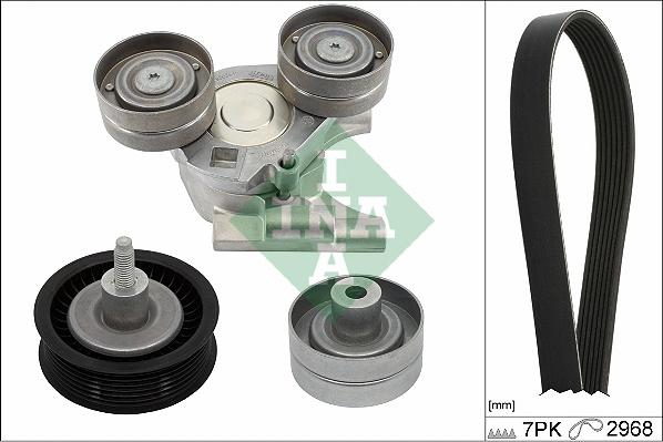 INA 529 0442 10 - Kit Cinghie Poly-V autozon.pro