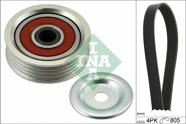 INA 529 0481 10 - Kit Cinghie Poly-V autozon.pro