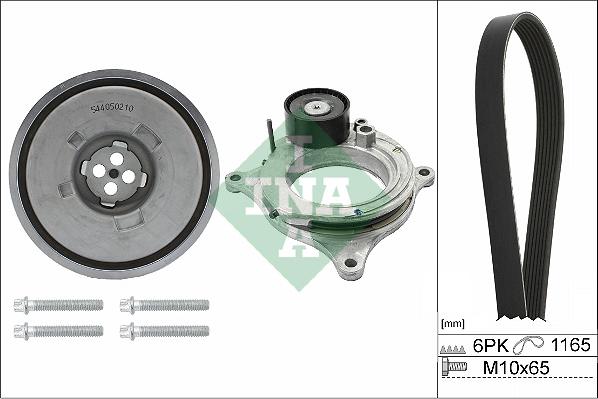 INA 529 0488 20 - Kit Cinghie Poly-V autozon.pro