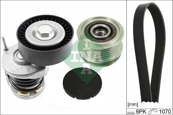 INA 529 0475 20 - Kit Cinghie Poly-V autozon.pro