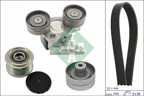 INA 529 0502 20 - Kit Cinghie Poly-V autozon.pro