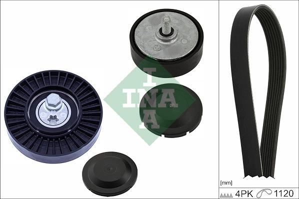 INA 529 0570 10 - Kit Cinghie Poly-V autozon.pro