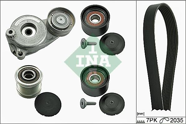 INA 529 0050 20 - Kit Cinghie Poly-V autozon.pro