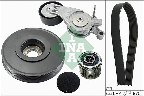 INA 529 0062 10 - Kit Cinghie Poly-V autozon.pro