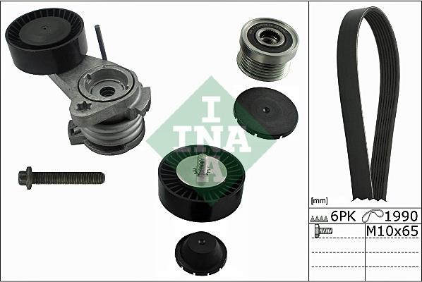 INA 529 0031 10 - Kit Cinghie Poly-V autozon.pro