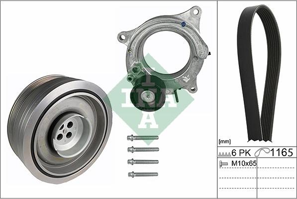 INA 529 0197 10 - Kit Cinghie Poly-V autozon.pro