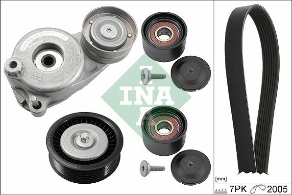 INA 529 0168 10 - Kit Cinghie Poly-V autozon.pro