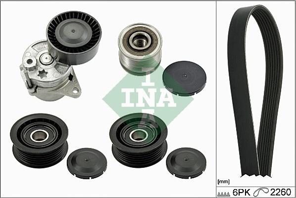 INA 529 0115 22 - Kit Cinghie Poly-V autozon.pro