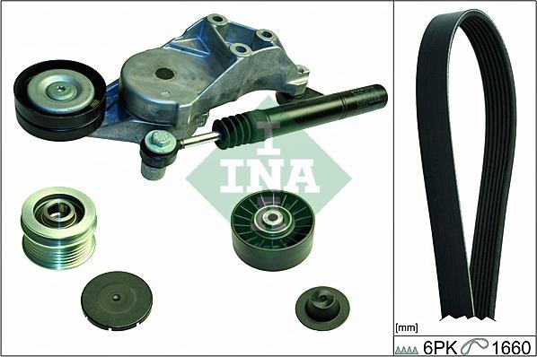 INA 529 0110 10 - Kit Cinghie Poly-V autozon.pro