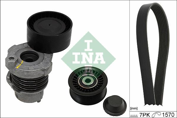 INA 529 0187 10 - Kit Cinghie Poly-V autozon.pro