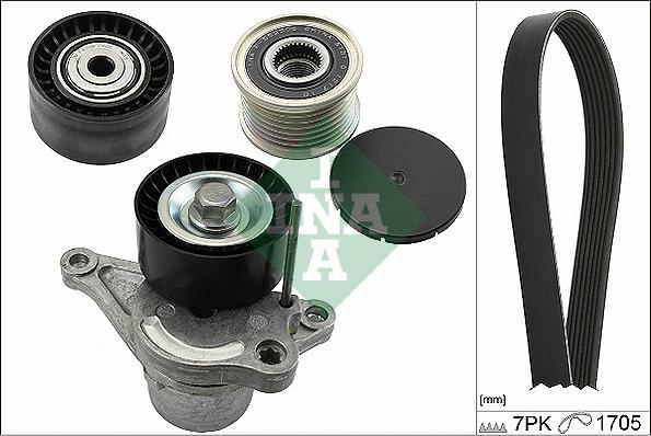 INA 529 0120 10 - Kit Cinghie Poly-V autozon.pro