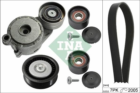 INA 529 0171 10 - Kit Cinghie Poly-V autozon.pro