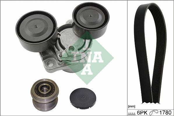 INA 529 0249 10 - Kit Cinghie Poly-V autozon.pro