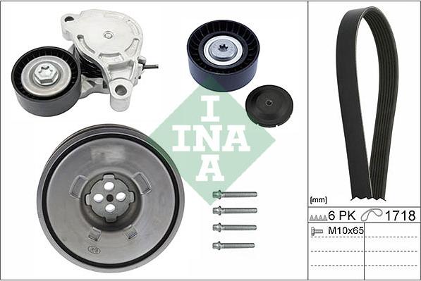 INA 529 0243 10 - Kit Cinghie Poly-V autozon.pro