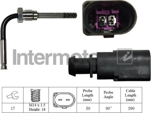 INTERMOTOR 27264 - Sensore, Temperatura gas scarico autozon.pro