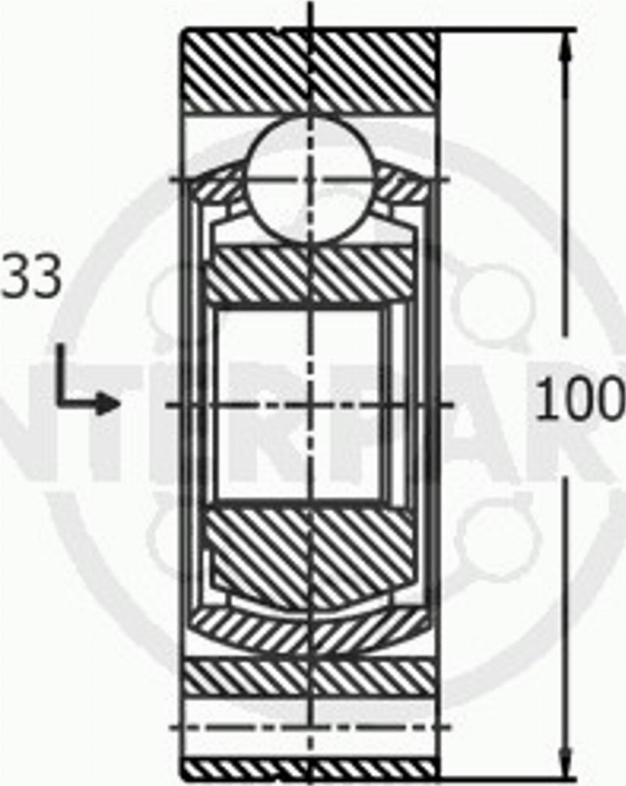 InterParts IJ-6041 - Kit giunti, Semiasse autozon.pro