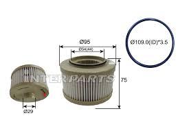 InterParts IPEF-126 - Filtro carburante autozon.pro