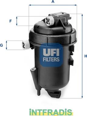 INTFRADIS 101071 - Carter, Filtro carburante autozon.pro