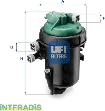 INTFRADIS 101072 - Carter, Filtro carburante autozon.pro