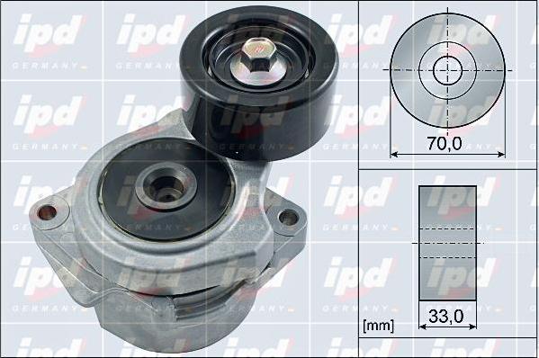 IPD 15-4092 - Tendicinghia, Cinghia Poly-V autozon.pro