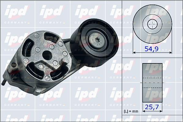 IPD 15-4005 - Tendicinghia, Cinghia Poly-V autozon.pro