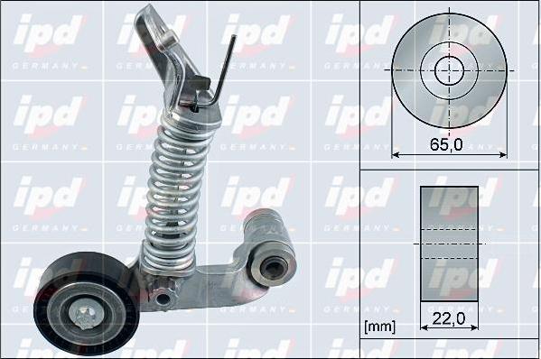 IPD 15-4149 - Tendicinghia, Cinghia Poly-V autozon.pro