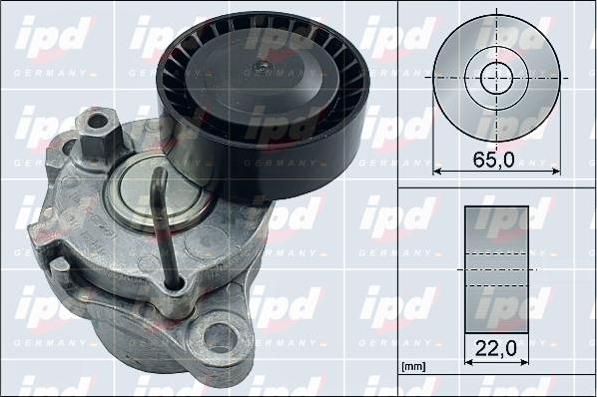 IPD 15-4142 - Tendicinghia, Cinghia Poly-V autozon.pro