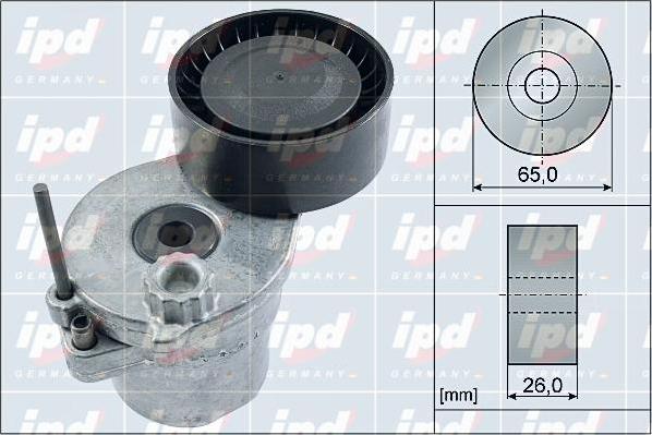 IPD 15-4153 - Tendicinghia, Cinghia Poly-V autozon.pro