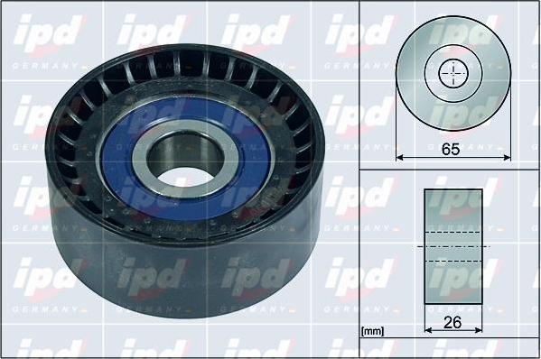 IPD 15-4109 - Galoppino / Guidacinghia, Cinghia Poly-V autozon.pro