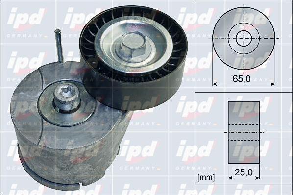 IPD 15-4119 - Tendicinghia, Cinghia Poly-V autozon.pro