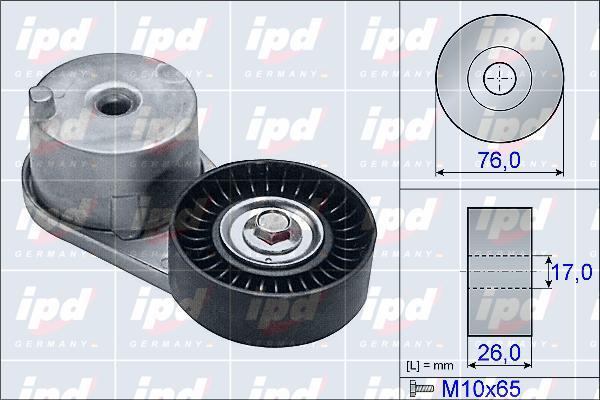 IPD 15-3941 - Tendicinghia, Cinghia Poly-V autozon.pro