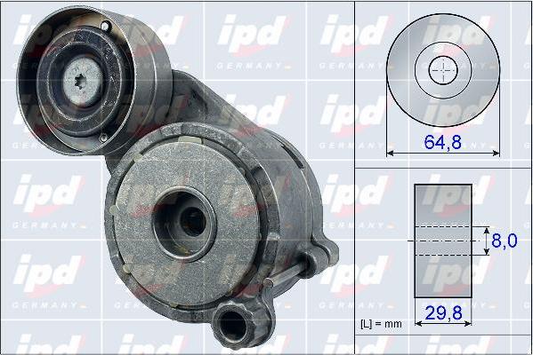 IPD 15-3961 - Tendicinghia, Cinghia Poly-V autozon.pro