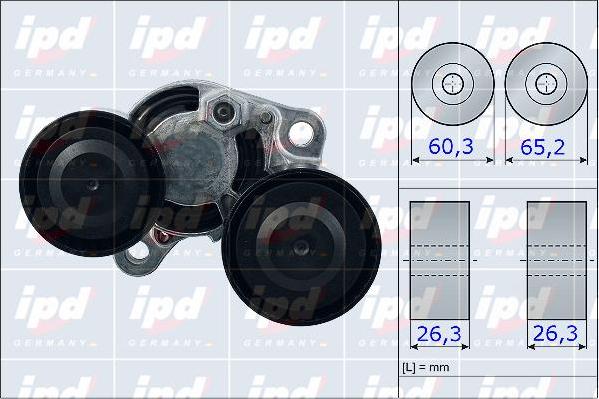 IPD 15-3915 - Tendicinghia, Cinghia Poly-V autozon.pro