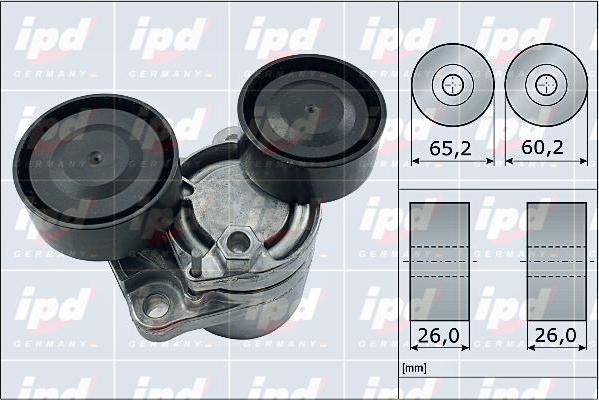 IPD 15-3981 - Tendicinghia, Cinghia Poly-V autozon.pro