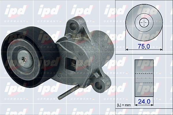 IPD 15-3988 - Tendicinghia, Cinghia Poly-V autozon.pro