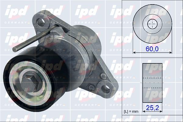 IPD 15-3891 - Tendicinghia, Cinghia Poly-V autozon.pro