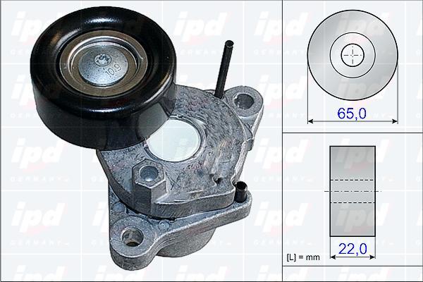 IPD 15-3837 - Tendicinghia, Cinghia Poly-V autozon.pro