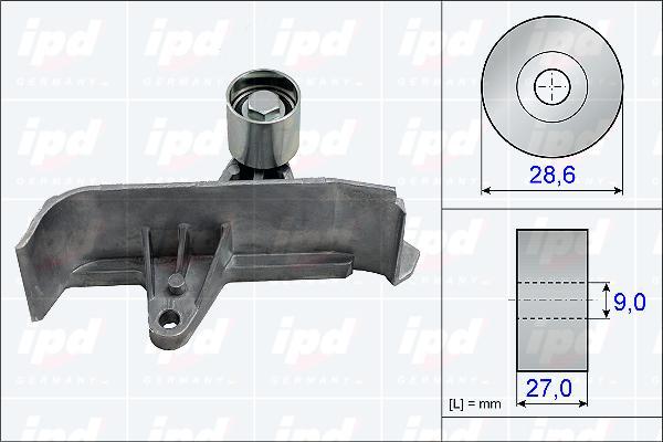 IPD 15-3826 - Galoppino / Guidacinghia, Cinghia dentata autozon.pro