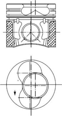 IPSA PI001100 - Pistone autozon.pro